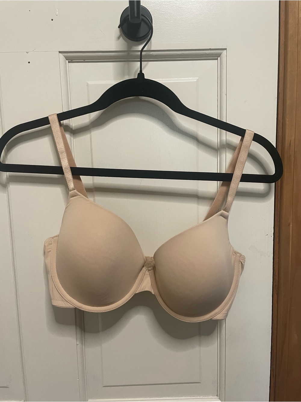 Auden Nude T-Shirt Bra - Smooth Light Beige Support 34 DD